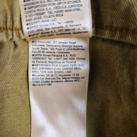 💎013 Old Navy High-Waisted Paper Bag Tie Waist Twill Shorts - Picture 12 of 13